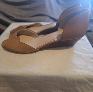 Nine WestTan Wedge Sandals
